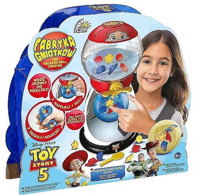 Креативен сет squishy Giochi Preziosi Squishy Factory Toy Story 5, создавање антистрес топчиња, за деца 5+