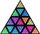 Projektor disko LED Light4Me Triangis, 64x2W RGBA, strobe DMX, i zi