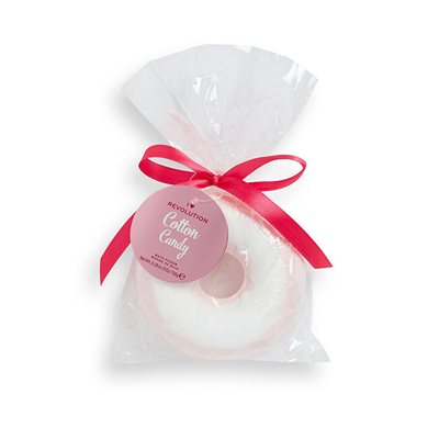 Shkumë për vaskë Revolution Bath Bomb Cotton Candy Donut, 150 g