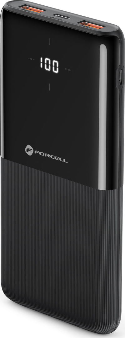Powerbank Forcell F-Energy P10K1, 10000 mAh, PD QC3.0 20W, i zi