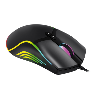 Maus gaming Varr VGMB03, 7D 6400DPI, RGB, i zi
