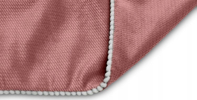 Batanije për bebe Sensillo Blanket, velur, 75x100cm, rozë e errët