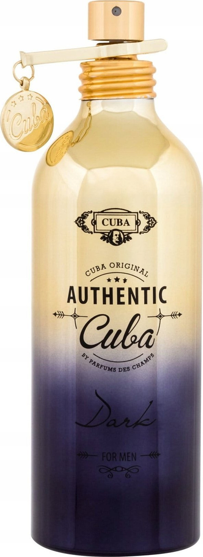 Eau de Toilette Cuba Authentic Dark, 100ml