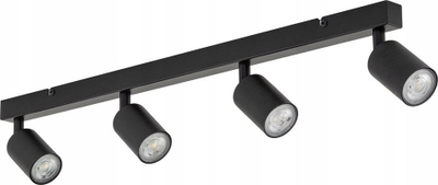 Spot tavani TK Lighting Top, me 4 llampa GU10, 83 cm, metal, i zi