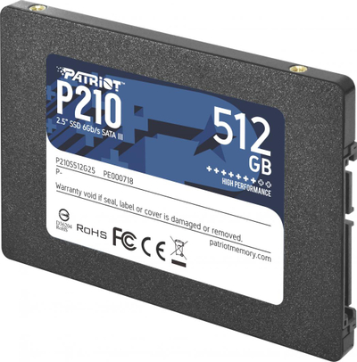 Disk Patriot P210 512 GB 2.5 "SATA III SSD (P210S512G25)
