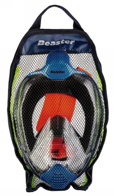 Maskë zhytjeje Beaster BS1520SF, full face, L/XL, blu me të zezë