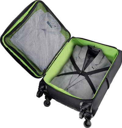 Valixhe dore Leitz Complete Smart Traveller, 4 rrota, me ndarje për laptop, e zezë