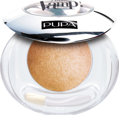 Компактна сенка за очи Pupa Vamp, 202 True Gold, 2.5g, златно злато