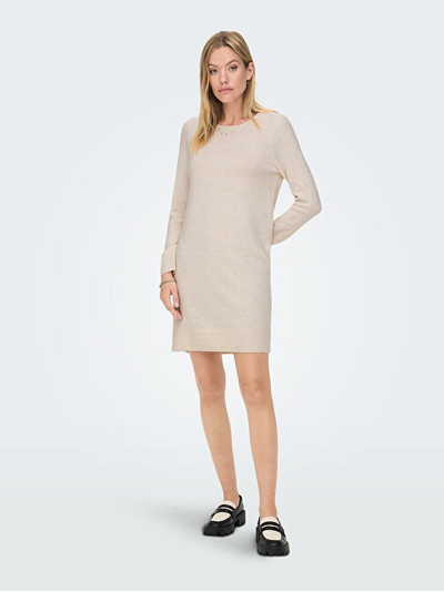 Fustan ONLY ONLRICA Relaxed Fit 15275248 Birch