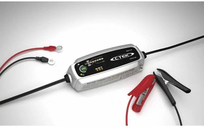 Karikues baterie CTEK MXS 3.8, 12V, 0.8A 3.8A, gri