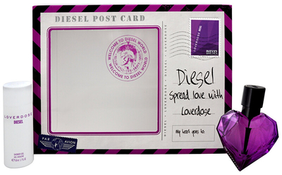 Set parfum dhe xhel për dush Diesel Loverdose, 30 + 50 ml