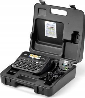 Printer etiketash Brother P-Touch PT-D610BTVP, tastierë integruar, lidhje Bluetooth, i zi
