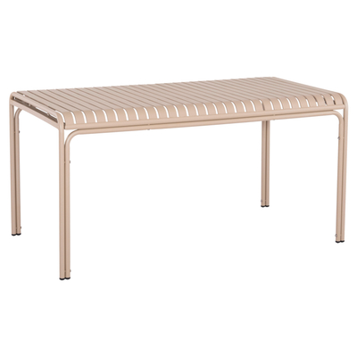 Tavolinë alumini e jashtme Rachel 150x80x76Hcm (HM6339.04)