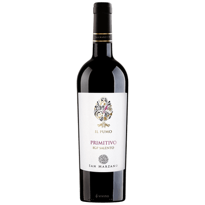 Verë e kuqe IL Pumo Primitivo Salento, 0.75L