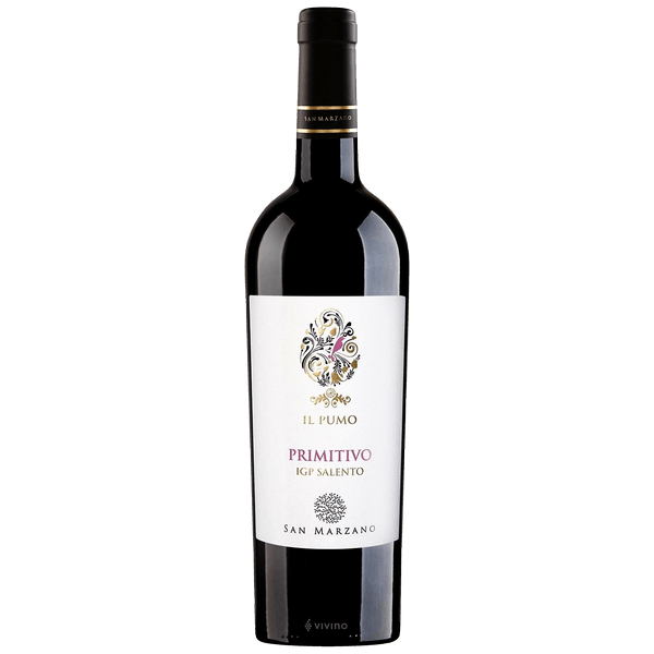 Verë e kuqe IL Pumo Primitivo Salento, 0.75L