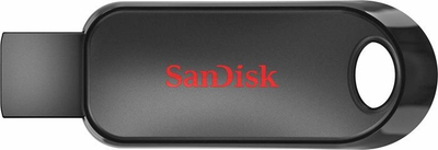 USB SanDisk Cruzer Glide, 128GB, USB 3.0, e zezë