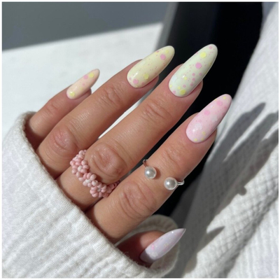 Top coat manikyri Claresa Pastel Garden, No Wipe, UV/LED, 5g
