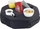 Tabaka divani Maximex Tray, jastëk shkumë që s’rrëshqet, 4 vende për gota, e zezë