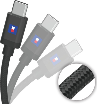 Kabllo karikimi HORI USB C Play, 3m, për DualSense, e zezë