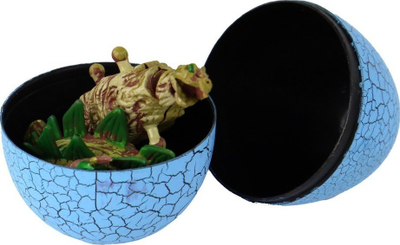 Figurinë lodër dinosauri në vezë, 9 cm, shumëngjyrëshe