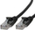 Kabllo rrjeti MicroConnect RJ-45/RJ-45, Cat.6, U/UTP, 1m, e zezë