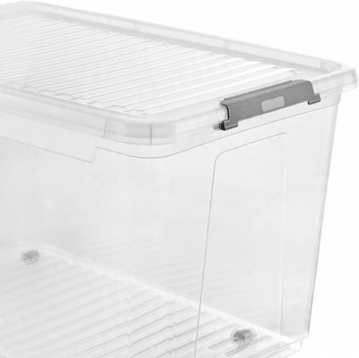 Kuti organizuese Keeeper Leo, 56L, me kapak transparent