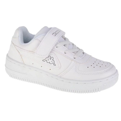 Atlete për kalamoj Kappa Kids Shoe White, lëkurë ekologjike, të bardha