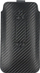 Këllëf telefoni Fontastic Pocket Carbon Model 12, universal, për iPhone 15 Pro Max, i zi