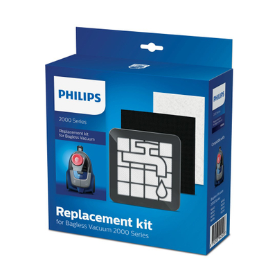 Filtri për fshesë me korrent Philips XV 1220/01, seria 2000, i lavueshëm