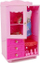 Set lodrash LEAN Toys Doll Furniture, shtrat dollap tavolinë grimimi, shumëngjyrësh