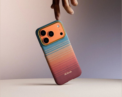 Këllëf telefoni Pitaka Edge Case California Dream Sunset 2.0 #5, MagSafe, për iPhone 17 Pro, shumëngjyrësh