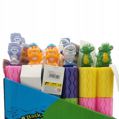 Играчка пумпа за вода Шопер Water Squirter 30cm, пена, многуобоена