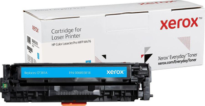 Toner lazer Xerox Everyday CF381A, cian, për HP