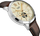 Автоматски часовник Fossil ME3266 Townsman, кожа, крем бројчаник, водоотпорен 50 m