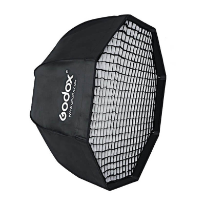 Godox SB-GUE120 Softbox me rrjetë për ombrellë Bowens 120cm