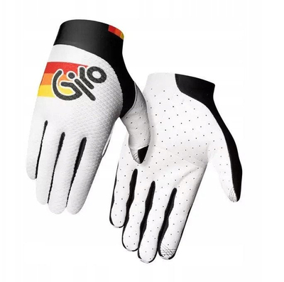 Doreza çiklizmi Giro Trixter Long Finger, për meshkuj, të bardha