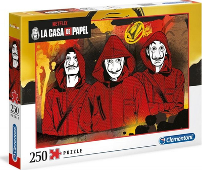 Enigmë Clementoni Netflix La Casa de Papel, 250 elemente
