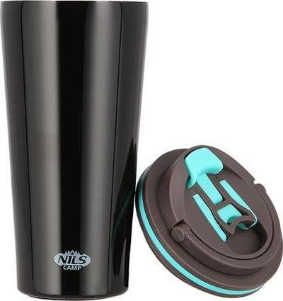 Gotë termike NILS Camp NCB18, 500 ml, çelik inox, gri