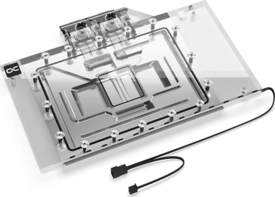 Bllok uji për GPU Alphacool Eisblock Aurora RTX 4090 Master V.2, akrilik edhe nikël, me backplate, i zi transparent