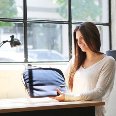 Mbulesë laptopi STM Grace, 15", poliester, blu e errët