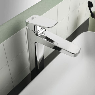 Rubinet lavamani Ideal Standard Ceraplan H250 Bd236aa, i lartë, njëlevësh, krom