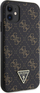 Çantë telefoni Guess 4G Triangle Metal Logo për iPhone 11, lëkurë ekologjike, e artë