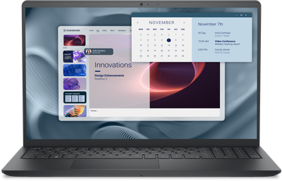 Laptop Dell Pro 15 Essential PV15250, 15.6" FHD 120Hz, Intel Core i7 13th Gen, gri