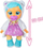 Kукла интерактивна Cry Babies Dressy 2.0 Kristal, со вистински солзи, со заменлива облека, шарена