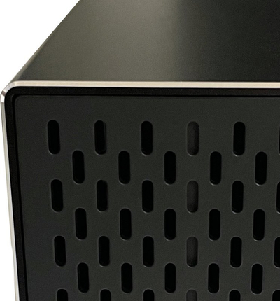 Kuti e jashtme për hard disk LC-Power LC-35U3-RAID-2, 2x 3.5", USB 3.2, RAID, e zezë
