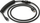 Kabllo USB Glorious GLO-CBL-COIL, USB-A me USB-C, 1.36m, e zezë