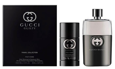 Set Gucci, Eau de Toilette Guilty Pour Homme 90 ml + Deodorant 75 ml
