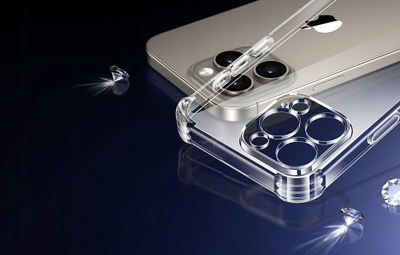 Këllëf telefoni Ugreen Bright Cushion për iPhone 16 Pro Max, TPU, i tejdukshëm