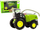 Lodër makinë korrëse LEAN Toys Farm 960, plastikë, për kalamaj 3+, jeshile