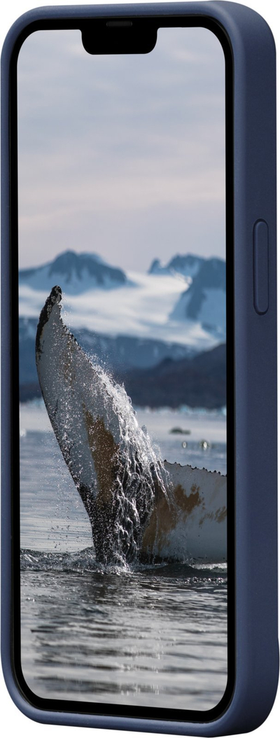 Mbrojtëse telefoni dbramante1928 Monaco, iPhone 14 Pro, magnetike, blu e errët